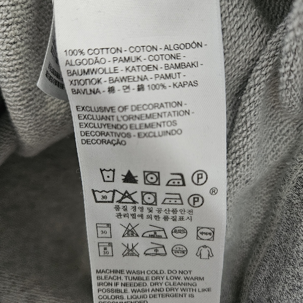 Levi's Gray Women's Pullover Sweatshirt Top - Picture 11 of 12